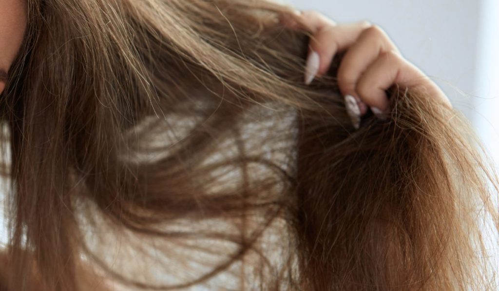 パサパサ・うねりの髪